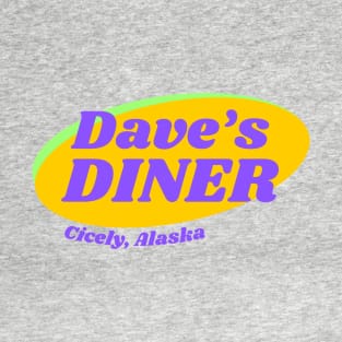 Dave's Diner Dave the Cook The Brick Northern Exposure Cicely Alaska T-Shirt